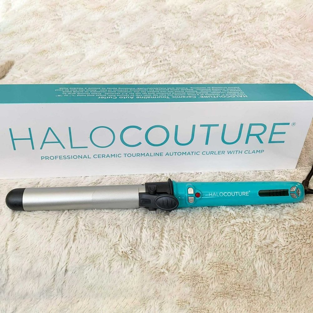 HALOCOUTURE Auto-Rotating Ceramic Curling Iron - Brand New in Box